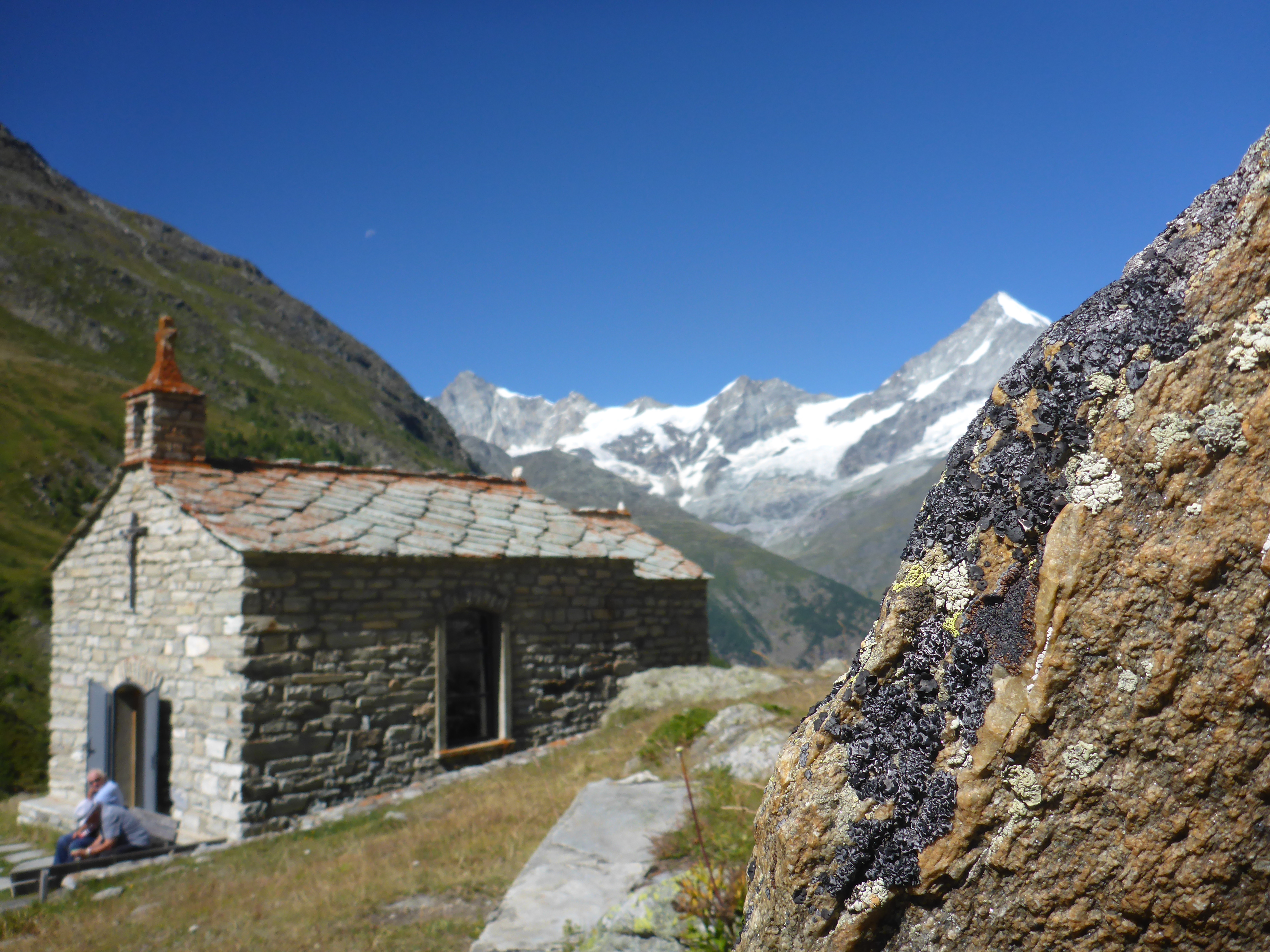 Täschalp - Stille mit Blick auf das Weißhorn